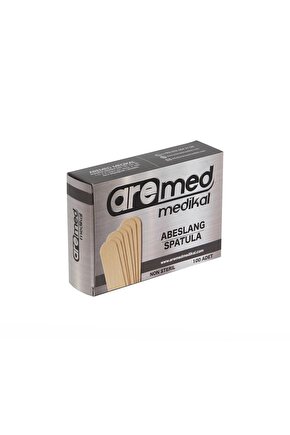 Ahşap Dil Çubuğu (abeslang) - 100 Adet