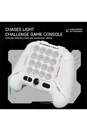 Orijinal Chases Light Oyun Konsolu - Kovalayan Işık Oyunu - Popit Light Up - Hızlı Işık Yakalama Oyu
