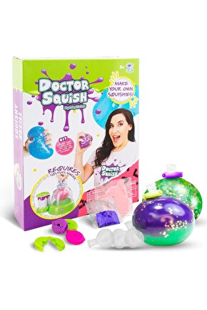 Doctor Squish Pack Refill, Yedek Paket Parlak Simli Sukuşi Yapım Seti - Doktor Sukuşi - Sukuşi Yap O