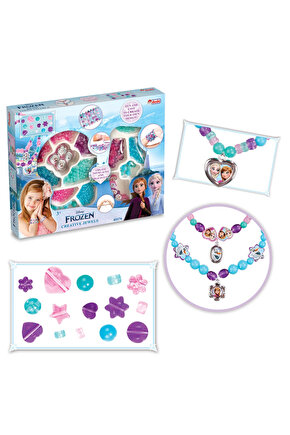 Dede Toys Oyuncak Büyük Boy Boncuk Takı Seti Kız Çocuk Takı Yapma Hobi Set Takıcılık Boncuk