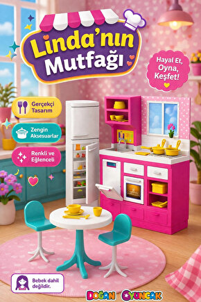 03665 Dede, Lindanın Mutfağı Oyun Seti