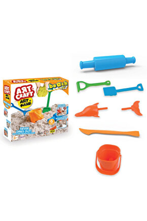 Artsand Plaj Kum Seti (500 Gr.) - Art Craft Kinetik Kum Seti - Oyun Kumu - Art Sand Kumu - Kum Seti