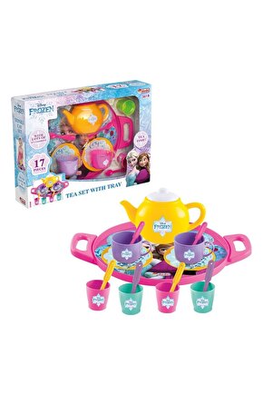Frozen Tepsili Çay Set - Mutfak Setleri - Ev Oyuncak Setleri