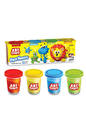 03281 Art Craft 4lü Oyun Hamuru 560 gr -