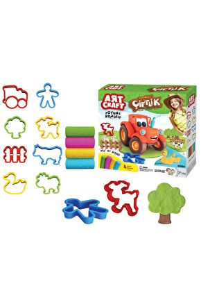 Art Craft Sevimli Çiftlik Oyun Hamuru Seti 200 Gr.