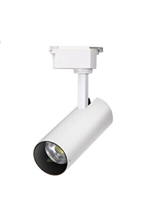 Alüminyum Gövde 30 Watt 3000 Kelvin Gün Işığı Ledli Çok Kaliteli Ray Spot , Led Armatür (Ray Hariç)
