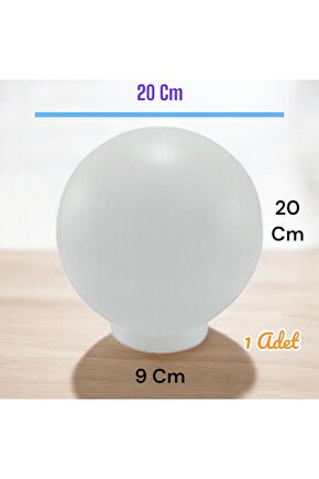 20lik Karpuz Lamba, Birinci Kalite PVC Glop, Bahçe Aplikleri Yedek Parçası, 20 Cm Çapında PVC Küre