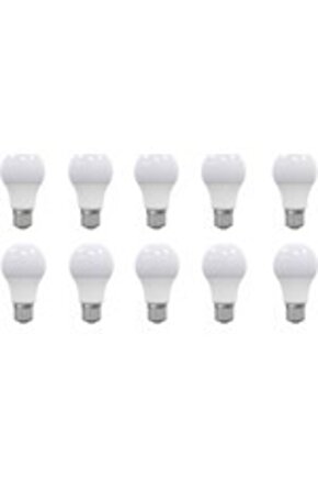 10w Led Ampul - 10 Lu Paket Gün Işığı