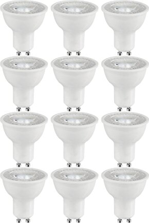 12 Adet 7 W. Amber Işık 1. Sınıf Ultra Kalite Gu10 Duy Led Ampul