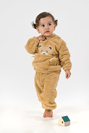 Welsoft Peluş Unisex Kız Erkek Bebek Takımları Çocuk Giyim Bebek Giyim