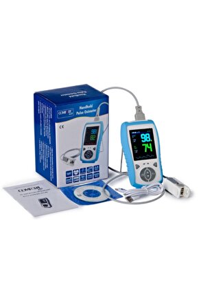 El Tipi Yetişkin Pulse Oksimetre (hem Pilli Hem Şarjlı)