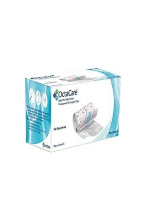 Şeffaf Pu Tıbbi Su Geçirmez Flaster 10cm*10m Banyo Ve Dövme Bandı
