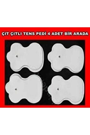 2 Li Çıtçıtlı Tens Pedi