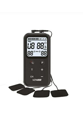 Vzn Tens Cihazı- Kombo Elektroterapi Cihazı 3Ü 1 Arada EMS-TENS-MASAJ Özellikli