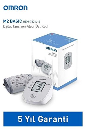 Omron M2 Basıc Hem-7121j-e Üst Koldan Ölçer Dijital Tansiyon AletiOmron Sağlık ürünleri