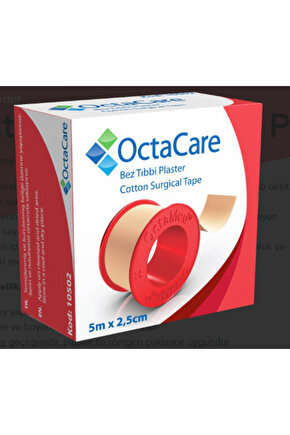 OctaCare Bez Tıbbi Plaster 5 m x 2,5 cm 1 Adet