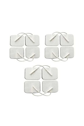 Fizyopol Tens Pedi Yapışkanlı Elektrod 5 X5 cm 3 Paket