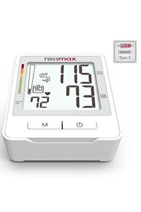 Rossmax Z1 Üst Kol Tipi Otomatik Tansiyon Aleti 5Yıl GarantiliRossmax