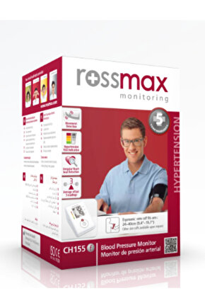 Rossmax CH155f Üst Kol Tipi Otomatik Tansiyon Aleti 2 Yıl GarantiliRossmax