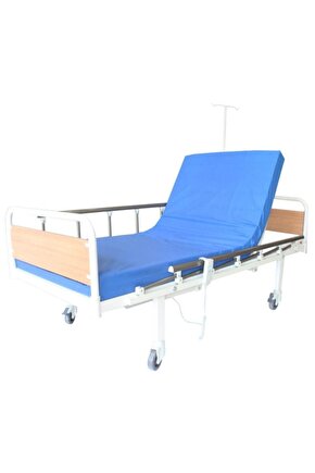 2 Motorlu Mdf Başlıklı Elektrikli Hasta Karyolası emek sağlık