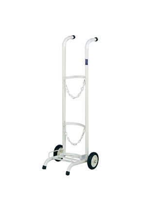 10 Litre Medikal Tüp Taşıma Arabası
