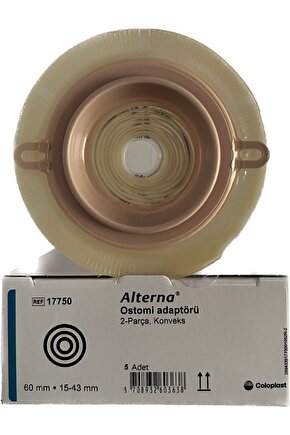 Ostomi Taban Plakası Konveks 5li Kutu-17750 (sadece Adaptör)