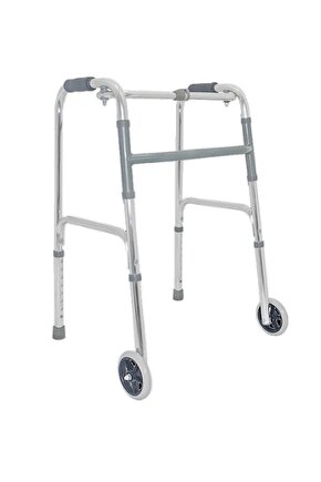 İIthal Lüx Tekerlekli Hasta Yürüteci Alüminyum Walker Wolker Yürüteç Tekerlekli