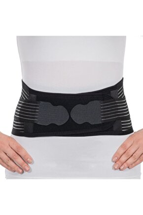 Neopren Çalışma Korse 16cm Siyah (bel Ağrılarında, Fıtık Ve Kireçlenmeler)