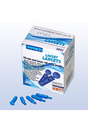 Şeker Ölçmek Için Deilici Lanset 30 G 500 Adet 5 Paket