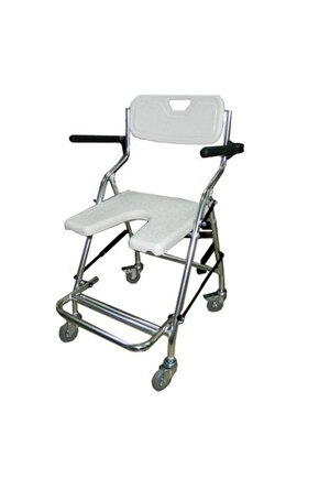 Commode Wheelchair - Wc Ap.tuv.-banyo Tek.sand.