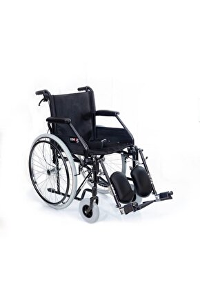 Dm-303 45 Cm Özellikli Refakatçı Frenli Ayakları Kalkan Tekerlekli Sandalye