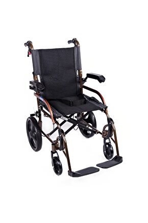 GK863LABJ-12 Jet Black Transfer Alüminyum Tekerlekli Sandalye