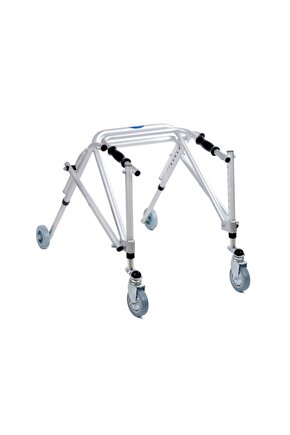 Alüminyum Pediatrik Çocuk Dört Tekerli Ters Walker Ky963l