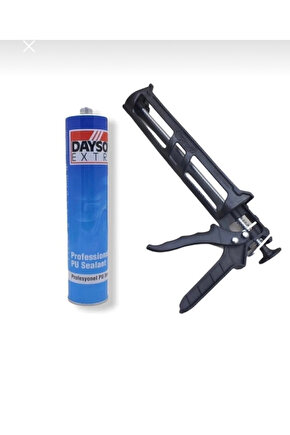 Veli yapı silikon dayson 280 ml siyah + plastik silikon tabancası