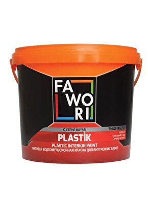 Plastik Iç Cephe Duvar Boyası Kül Gri