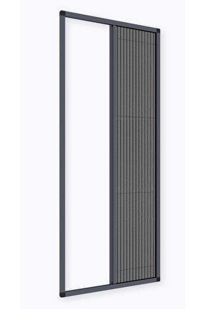 Sürgülü pilse Sineklik Kapı Antrasit Max ölçü 90x210
