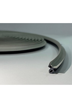 KORFİT-KAR-01 TADİLAT CONTASI- KAPI PENCERE FİTİLİ-GRİ KAPLAMALI FİTİL-5 METRE
