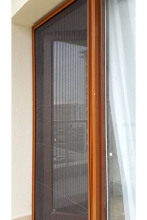 Beyaz Plise Sineklik Akordiyon Sürgülü Pileli Sineklik Kapı Ve Pencere