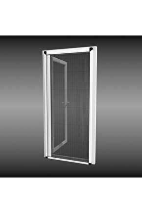 Akordeon Pileli Pilise Pencere Sineklik Beyaz-Antrasit-Kahve 70x130 Cm. İstenilen Ölçüde Yapılabilr