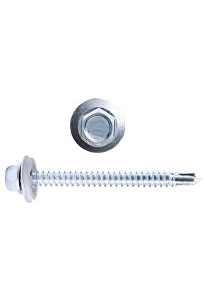 Çatı Vidası 5.5x50 6mm Delme Kapasitesi (50lı Paket)