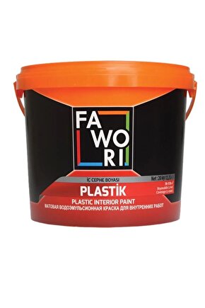 Plastik İç Cephe Duvar Boyası Kar Beyaz