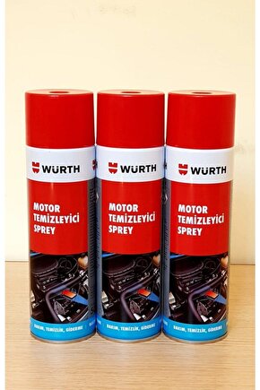 Hızlı Motor Temizleme Spreyi 500 Ml ( 3 Lü Set)