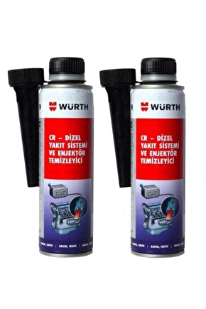 Dizel Yakıt Sistemi ve Enjektör Temizleyici 300ml 2li