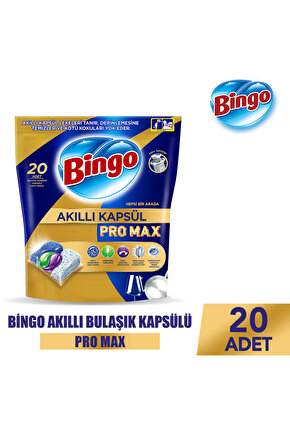 Akıllı Kapsül Pro Max Bulaşık Makinesi Deterjanı Tableti 20 Adet