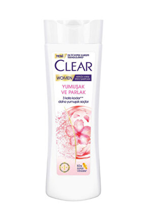 Women Kepeğe Karşı Etkili Şampuan Yumuşak Ve Parlak 350 ML