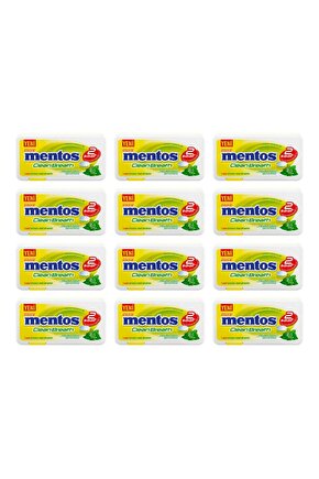 2 Saat Clean Breath Limon Aromalı Tatlandırıcılı Tablet Şekerleme 21 GR * 12 Adet