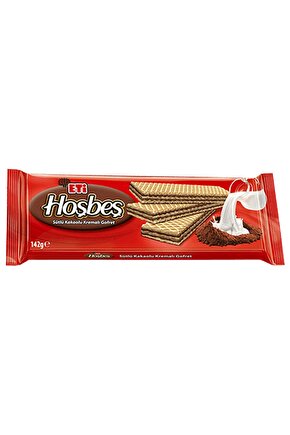 Eti Hoşbeş Kakao Kremalı Kakaolu Gofret 142 G 20li