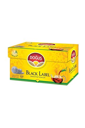 Black Label Demlik Poşet Siyah Çay