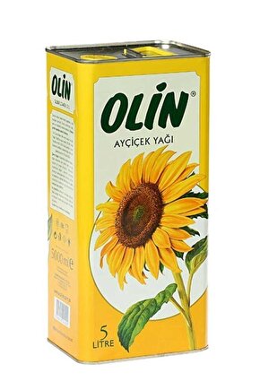 Olin Ayçiçek Yağı Teneke 5 Lt