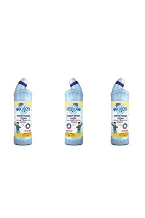 Oksijen Çamaşır Suyu 750 ml X 3 Adet